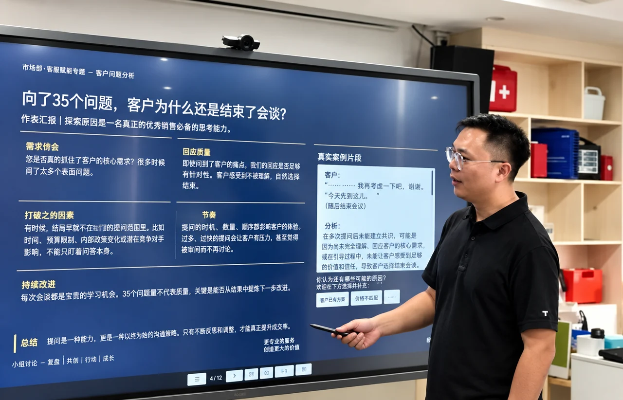 客户问题拆解课堂